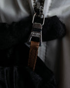 "PRADA SPORT" Double zipper hooded jacket