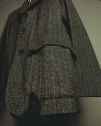 “COMME des GARÇONS SHIRT” 2000's- layered pocket print tailored jacket