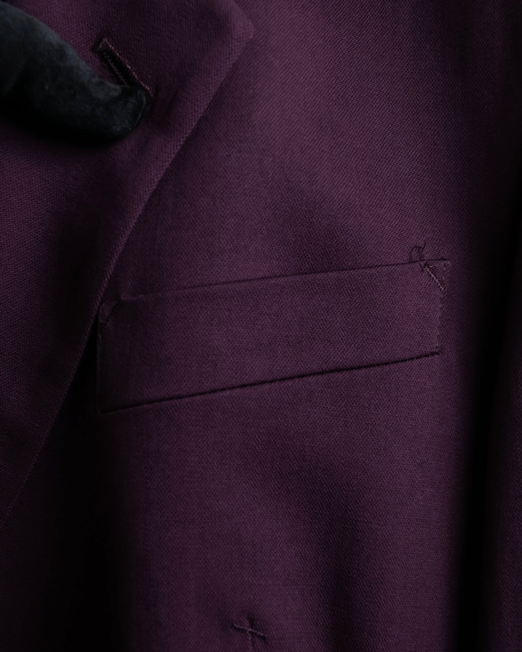 "JEAN PAUL GAULTIER FEMME"
 Beautiful purple color shaped wool tailored jacket