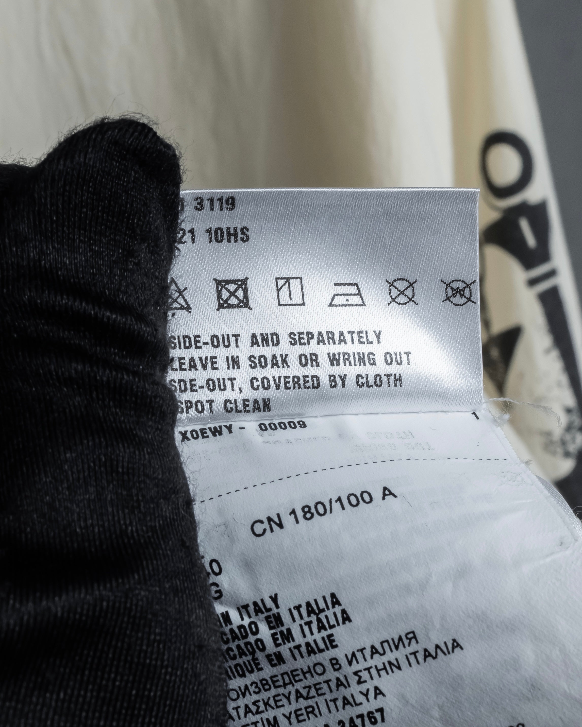 "PRADA" 22SS Sea fable motif print oversized shirt