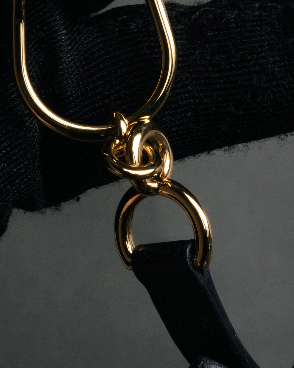“HERMES“ 90’s Stirrup motif double tour bracelet