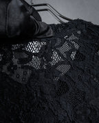 "COMME des GARCONS" 20SS Floral motif lace pullover