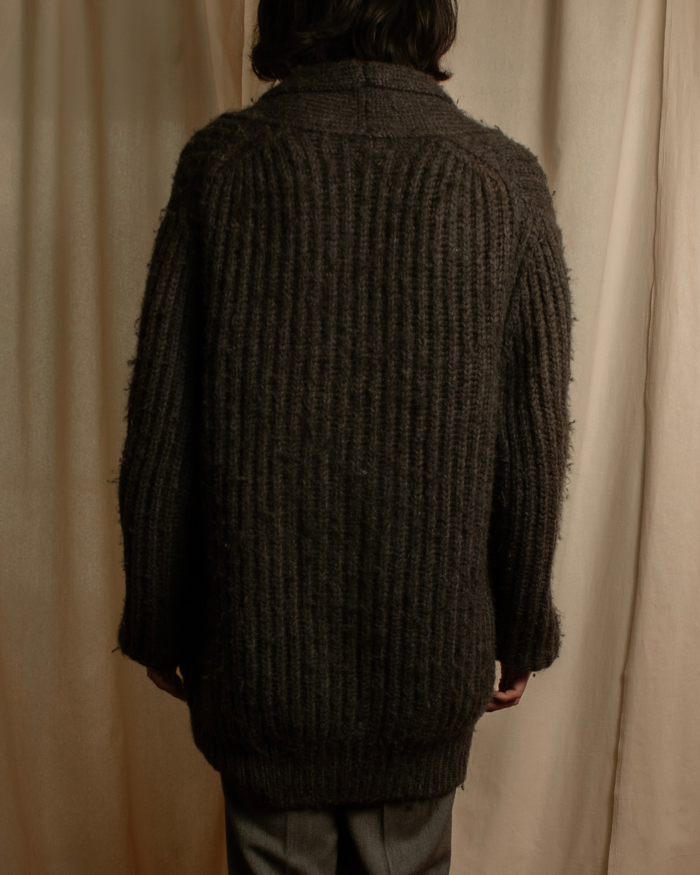 -SPECIAL- "BOTTEGA VENETA"
00's-10's Thomas Mayer period shawl collar cardigan