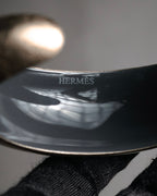 –SPECIAL– “HERMES” 00’s-10’s Lacquered wood open cuff
