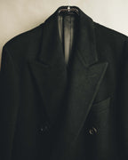 "Burberrys" 80's-90's Classic double-breasted wool overcoat