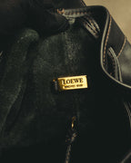 "LOEWE" 90's-10's classic drawstring shoulder bag