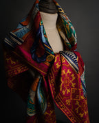 “GUCCI” 2016–2020 Ceramic motif silk foulard scarf