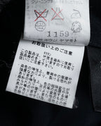 "Yohji Yamamoto +NOIR" 2005SS Rayon draping tailored jacket