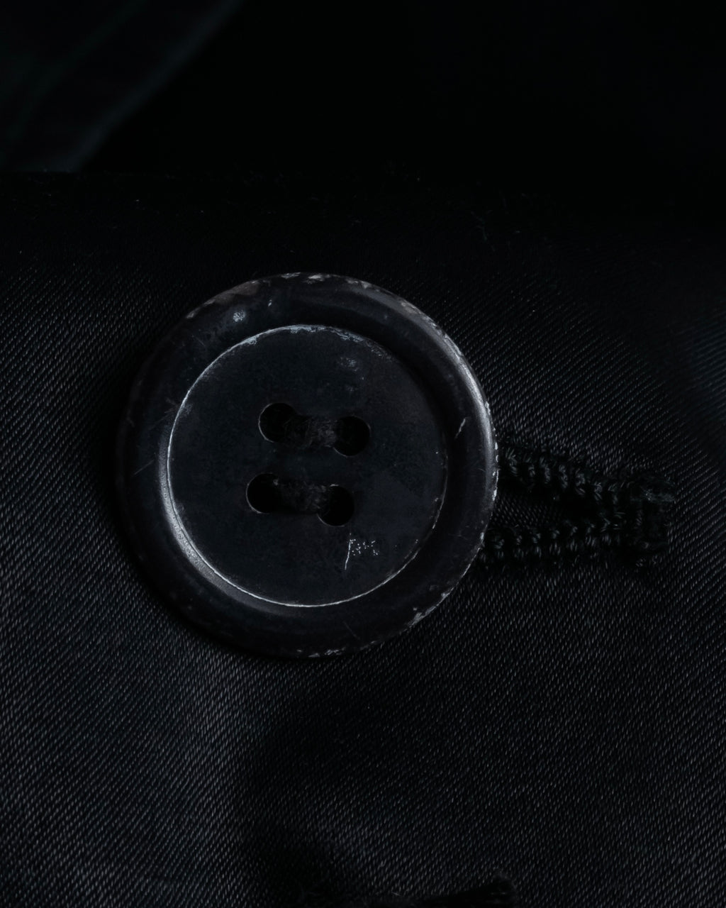 "Yohji Yamamoto +NOIR" 2005SS Rayon draping tailored jacket