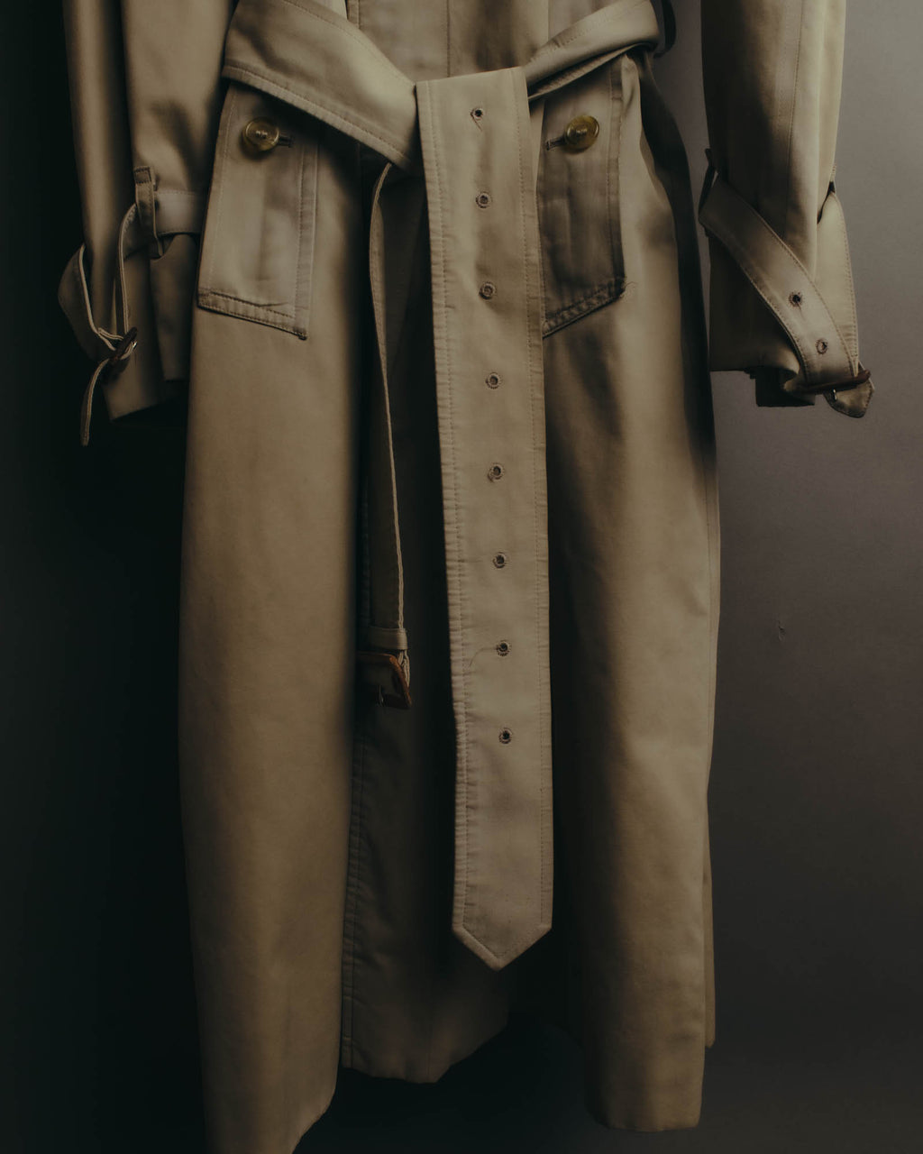 “BURBERRYS” 90’s classic cotton trench coat