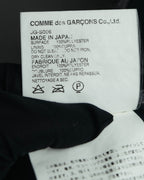 "JUNYA WATANABE COMME des GARÇONS" 00's Glossy raw hem flared long skirt
