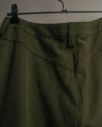 -SPECIAL- “Christian Dior” 2001 Galliano era olive wide safari trousers