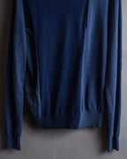 "MAISON MARGIELA" 17SS Asymmetric button line knit