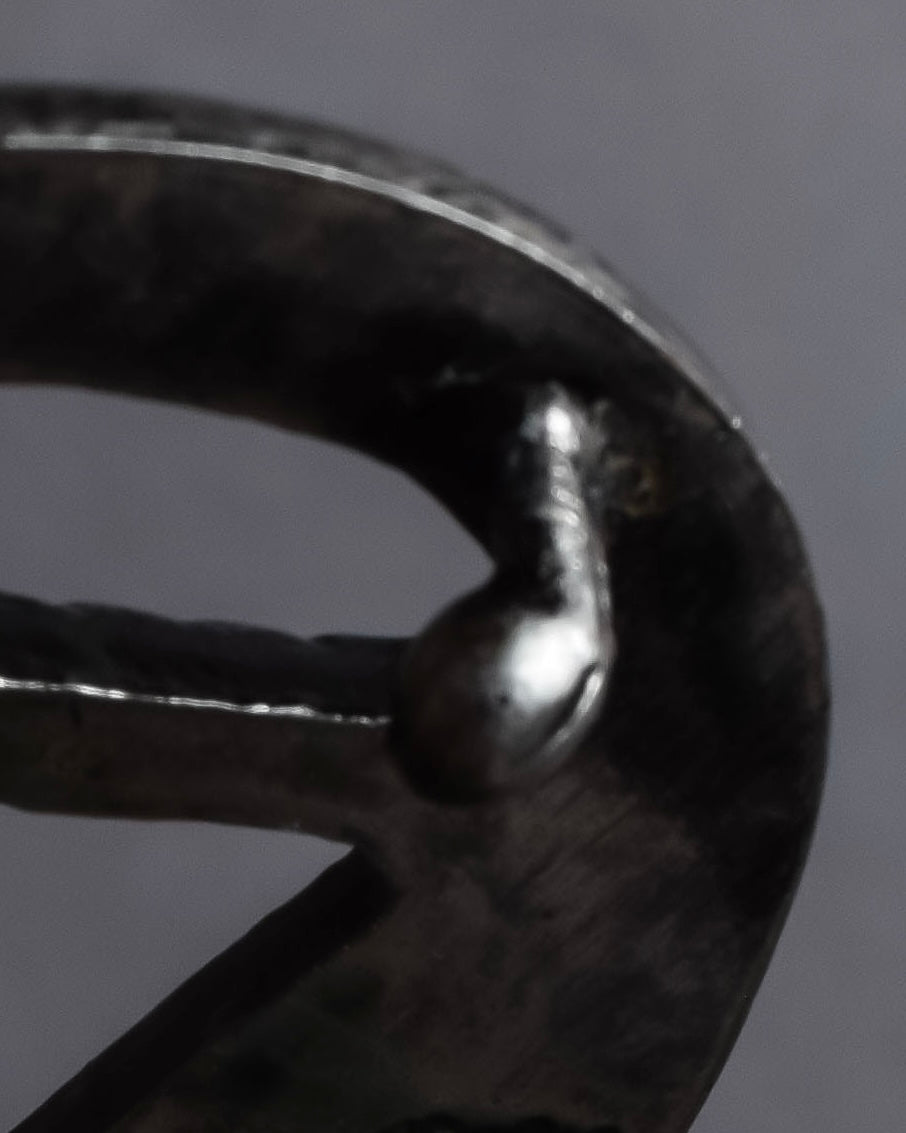 "Dolce & Gabbana" Libra motif silver buckle leather belt