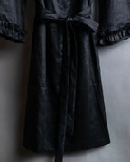 "S Max Mara" Tiered frill design belted dress