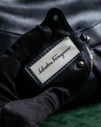 "Salvatore Ferragamo" Gancini motif leather one-handle bag