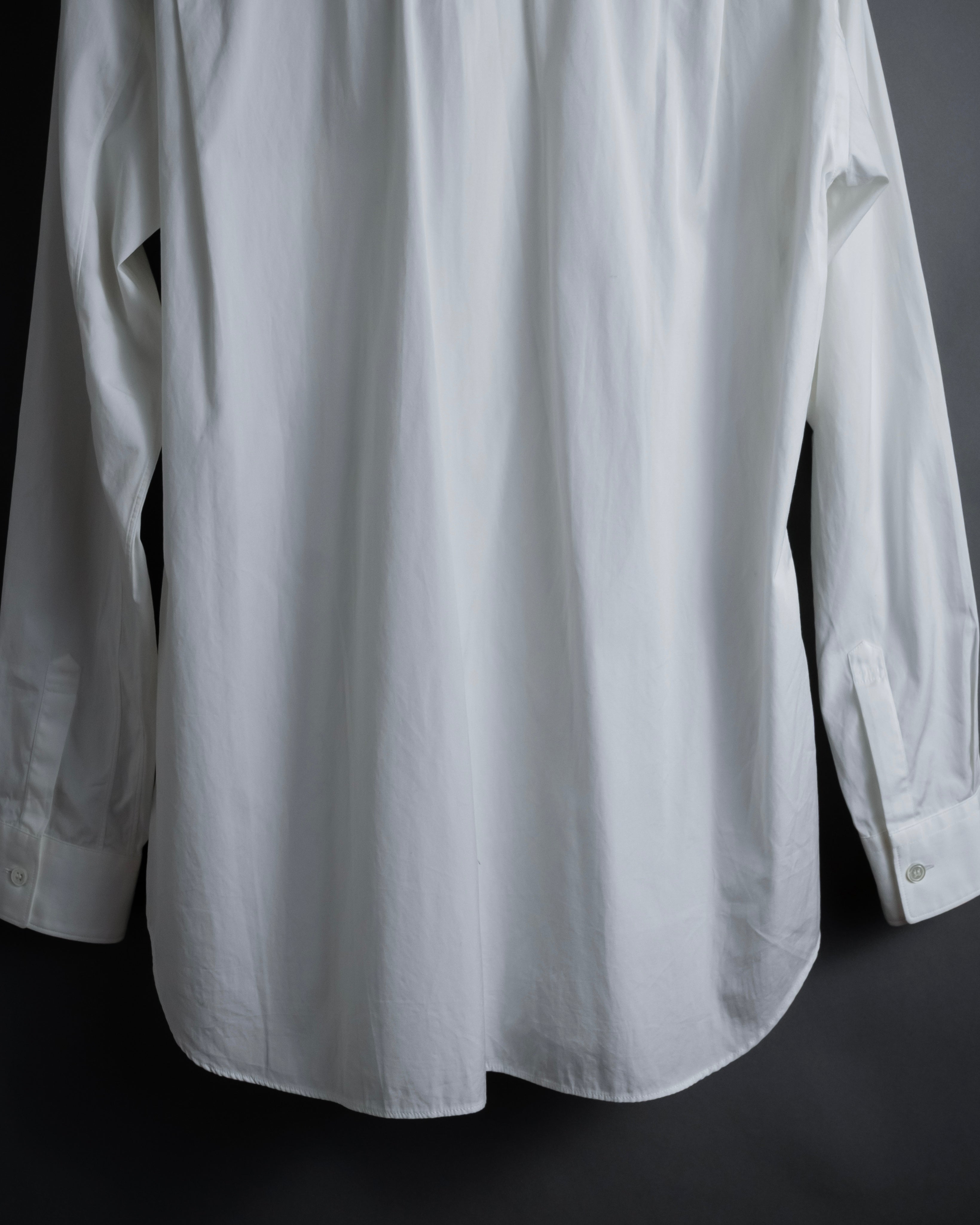 "COMME des GARCONS SHIRT" 01AW French cotton bowtie shirt