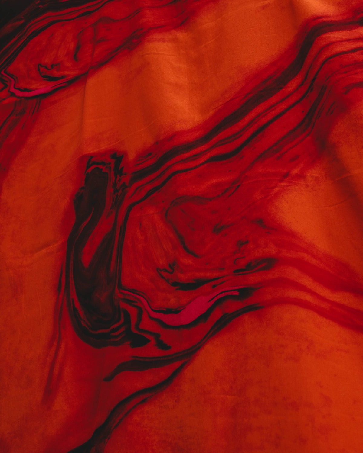 –SPECIAL– “GUCCI” 80’s-90’s Abstract marble print silk scarf