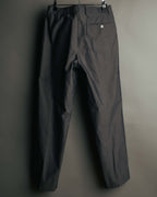 -SPECIAL- “HERMÈS” 1998-00’s Leather trimmed tailored trousers
