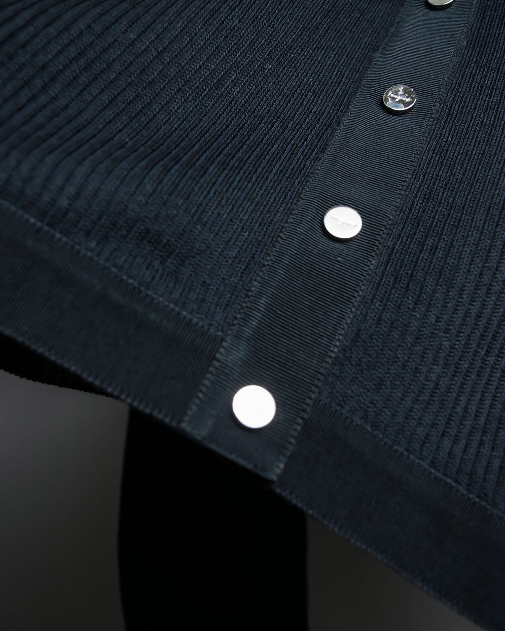 "Salvatore Ferragamo"Cotton x rayon summer knit shirt