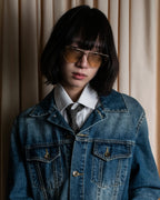 "NUMBER (N)INE" Vintage washed denim jacket