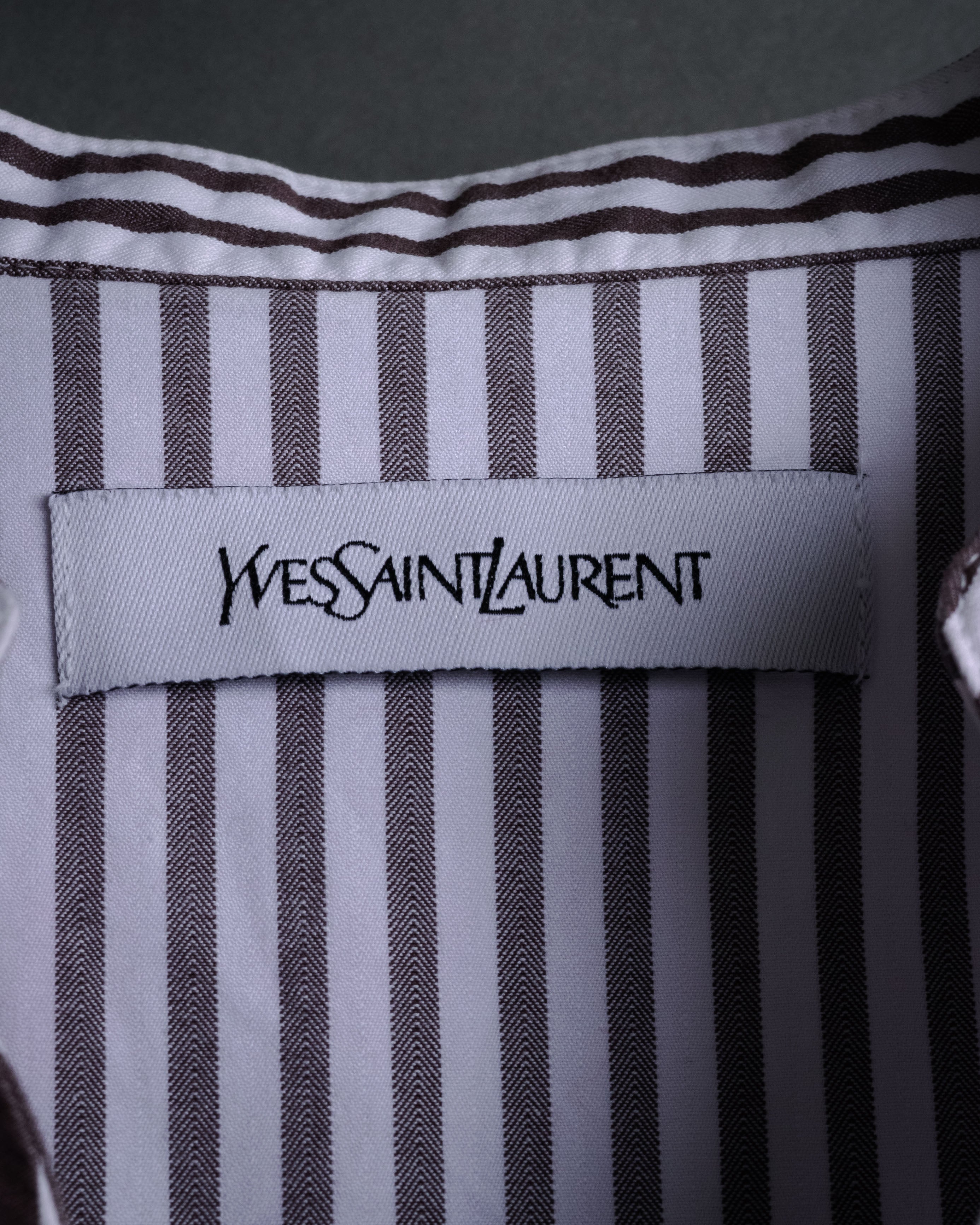 “Yves Saint Laurent” 2000’s Striped homewear set-up