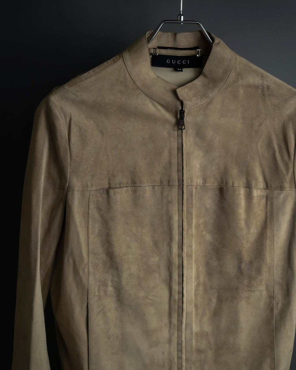 "GUCCI" Sand beige suede set up