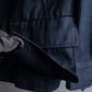 "Y's" 4 pocket military detail black tailored jacket