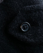 "BURBERRYS" Vintage stand collar concealed long coat