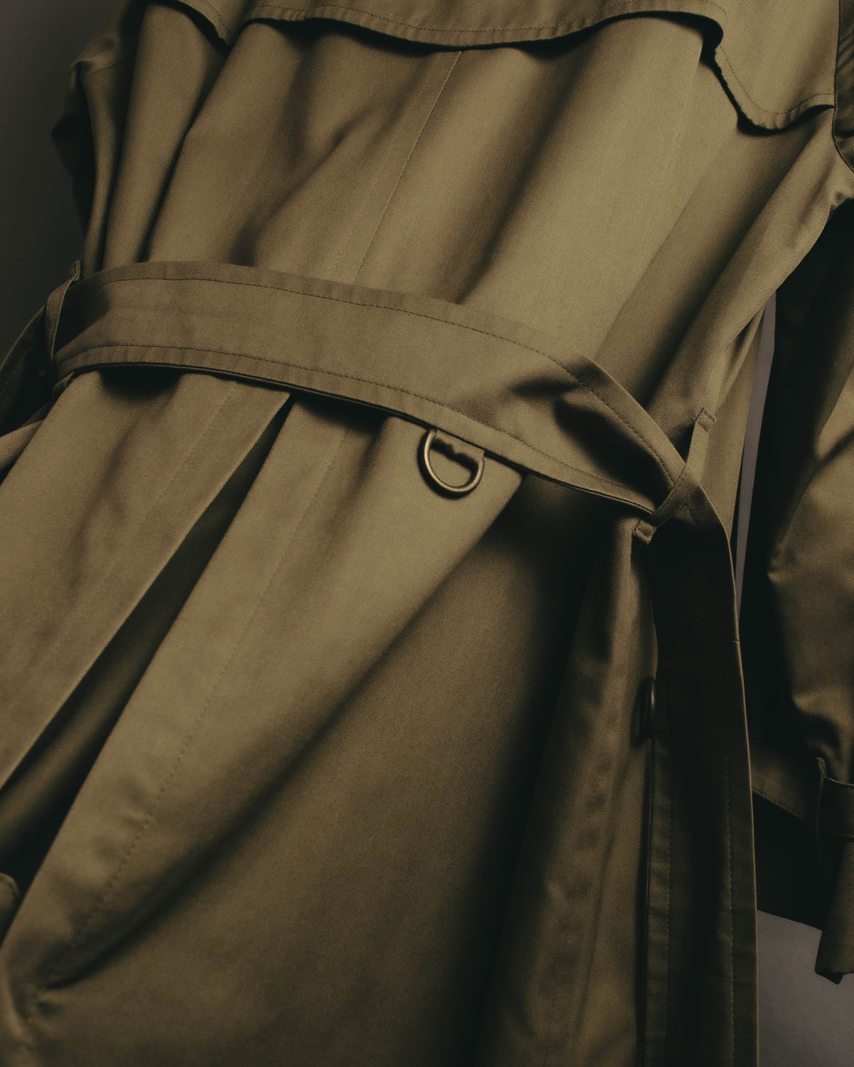 “Burberrys” 80’s Heritage check long trench coat