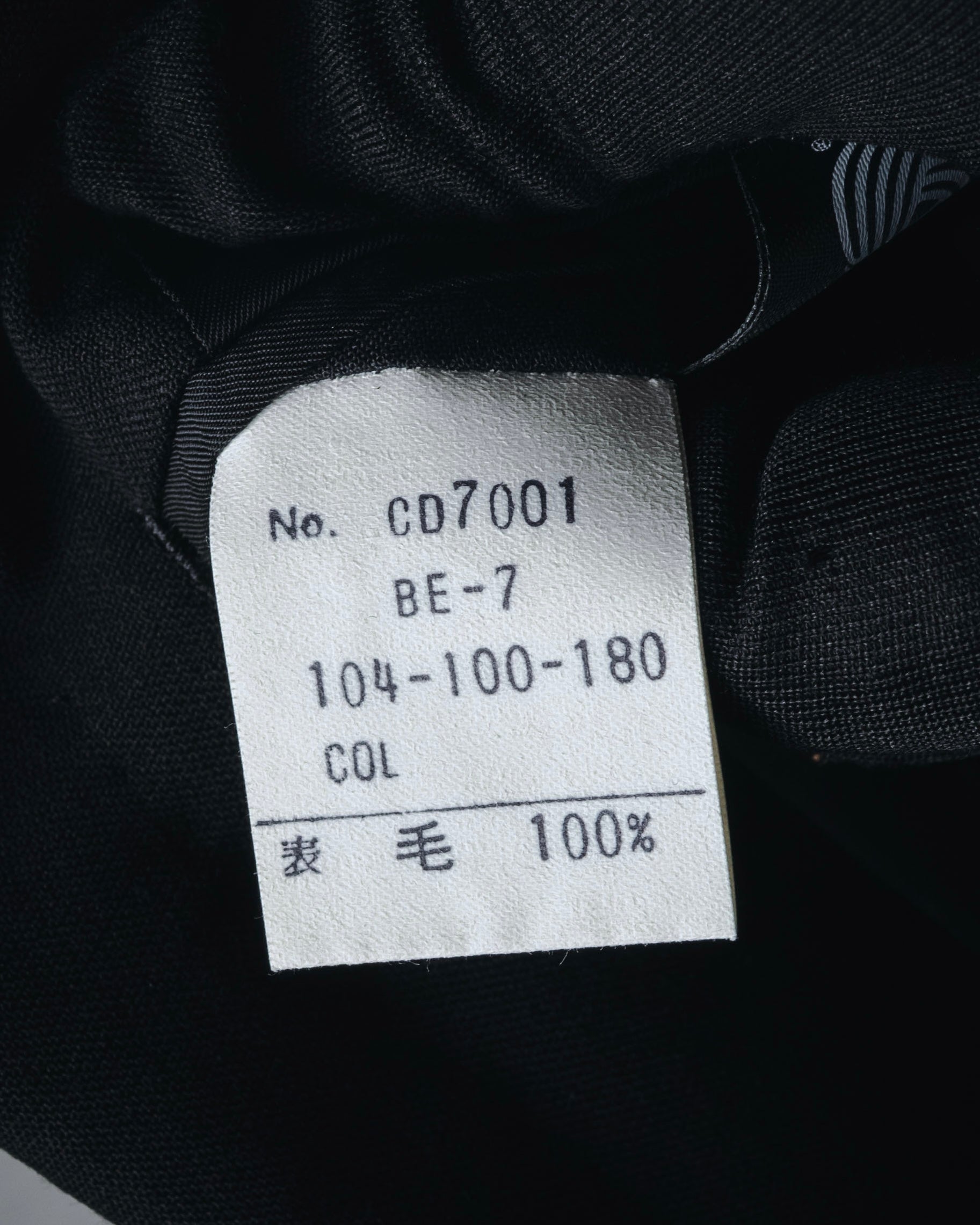 "Christian Dior MONSIEUR" Late 80s-Early 90s wool tailcoat jacket