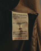 "VALENTINO MISS V" 80's-90's Camel hair single-breasted coat
