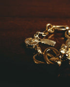 "Yves Saint Laurent" 80's-90's Ornate crystal bracelet
