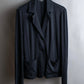 "Max Mara" Draped fabric patch pockets design tailored jacket