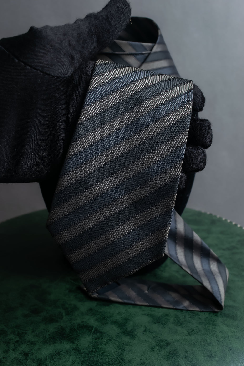 "COMME des GARCONS HOMME" Shadow stripe pattern necktie