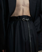 "YVES SAINT LAURENT" 00's shadow stripe pattern beautiful tailoring set up