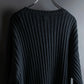 "GAP" Ribbed oversized V neck knit pullover