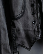 "STELLA McCARTNEY" Multi detail belted denim jacket