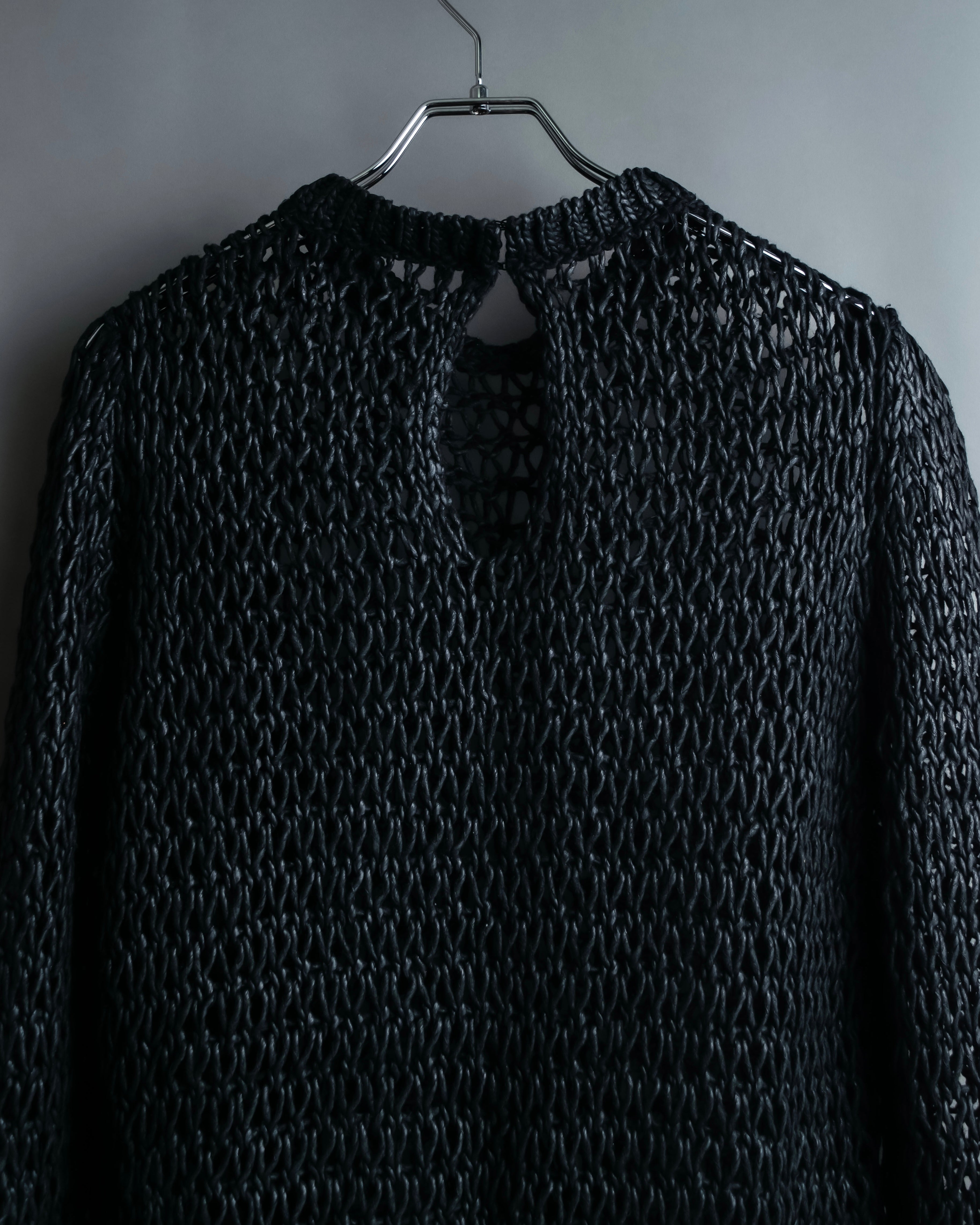 "BALENCIAGA" Cotton special low gauge summer knit