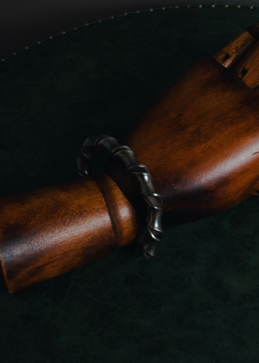 "Vintage Karen tribe silver bangle"