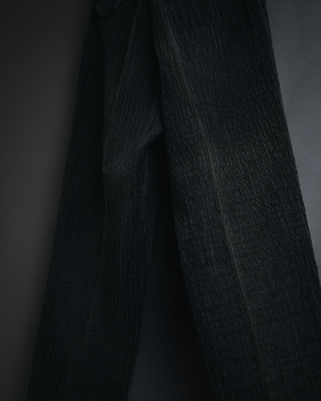 –SPECIAL– "ISSEY MIYAKE MEN" 98AW garment-pleated cotton tailoring set-up