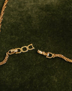 –SPECIAL– “Christian Dior” 80’s-90’s rope knot pearl drop necklace