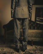 -SPECIAL- “GUCCI” 2019-2021 Glen check double-breasted wool suit