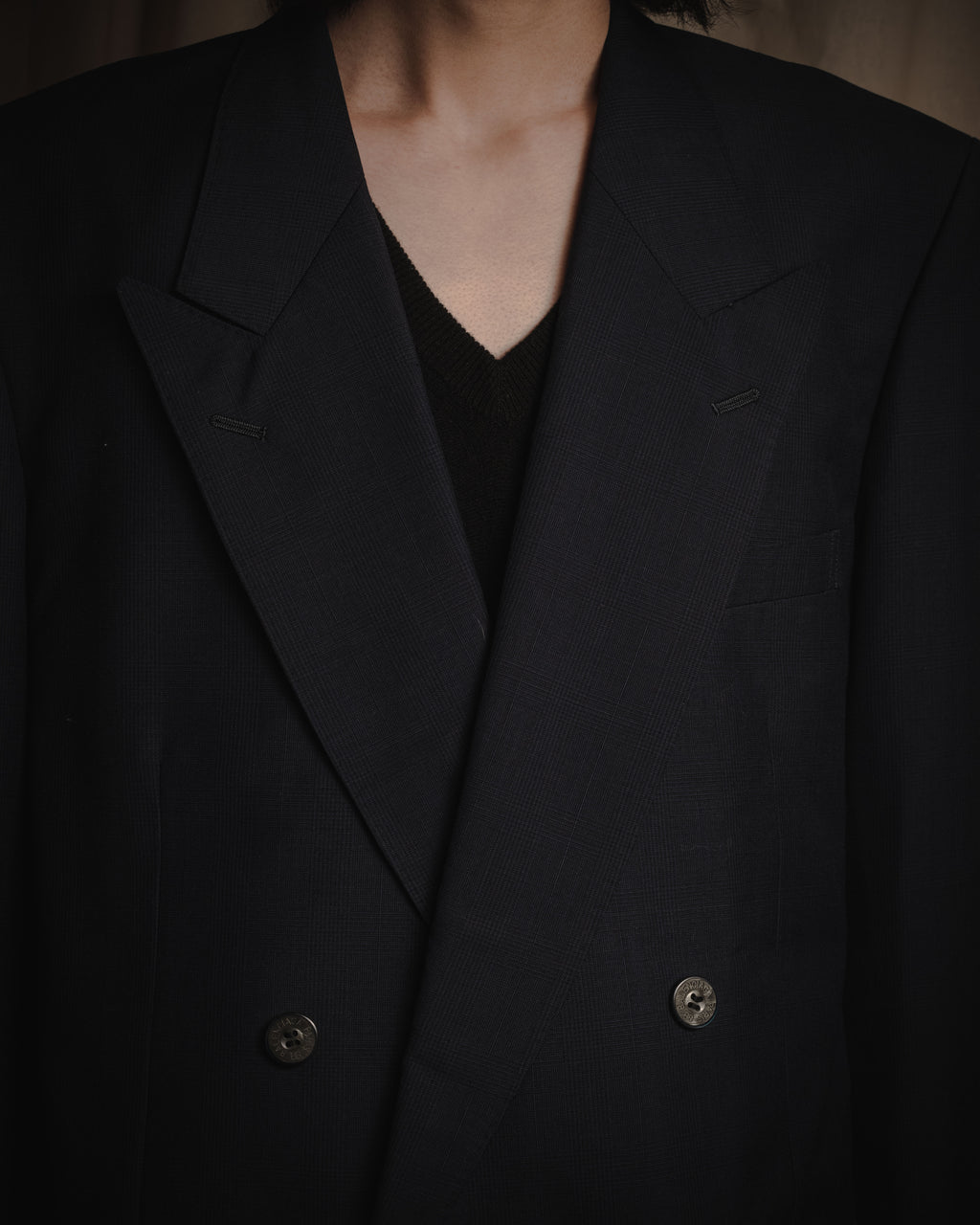 "BALENCIAGA" Double-breasted tailored set up