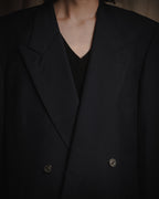 "BALENCIAGA" Double-breasted tailored set up