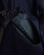 "HERMES" Pinstripe relaxed tailored jacket