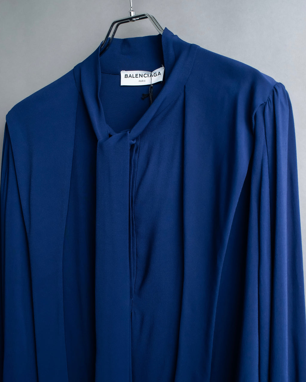 "BALENCIAGA" 16AW Pussy bow sailor shirt