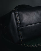 Salvatore Ferragamo Studded Gancini Top Handle Bag