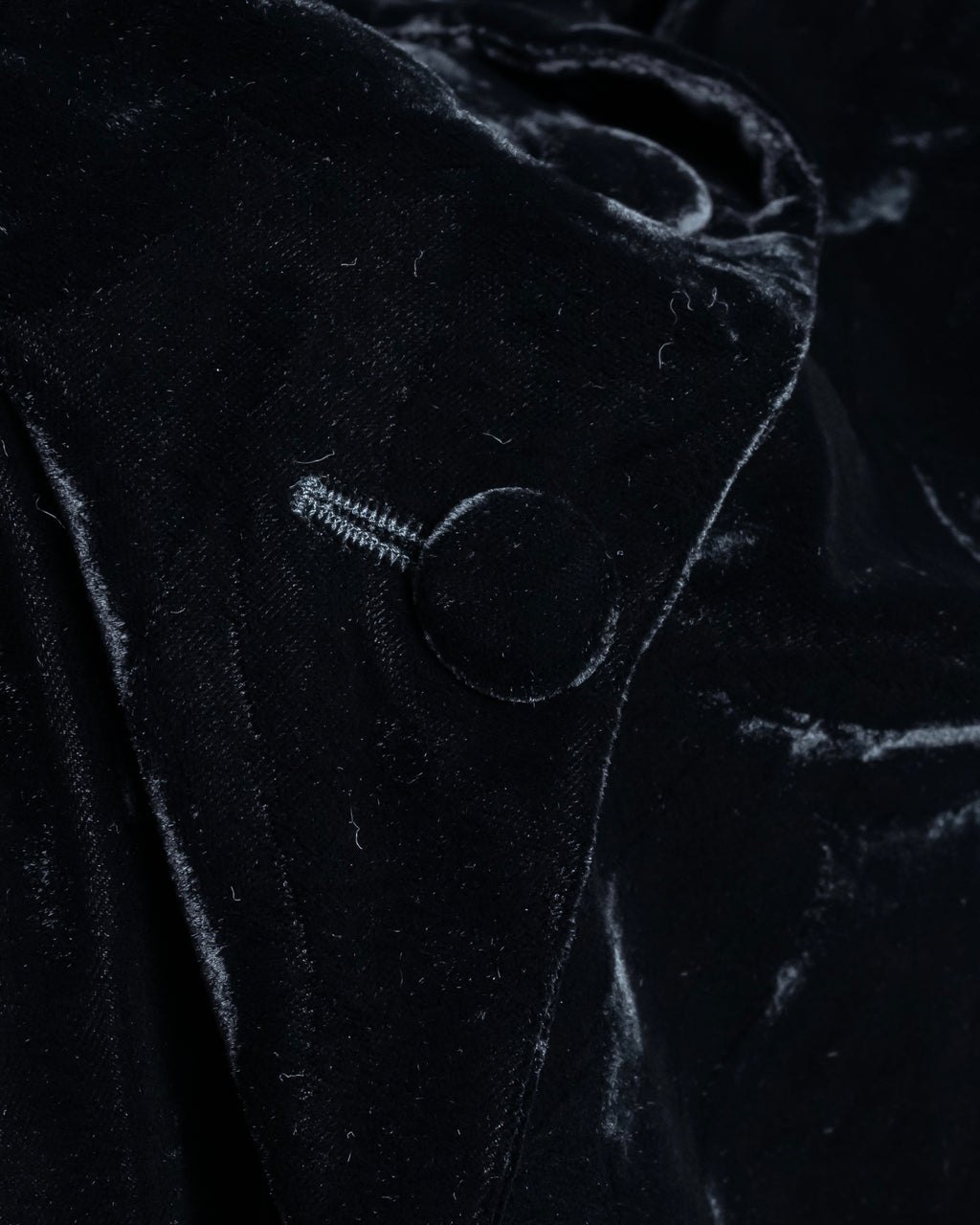 "ERREUNO" Relaxed tailored velour jacket
