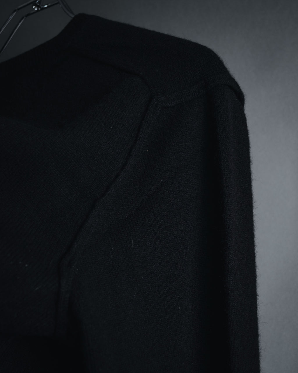 "Dolce & Gabbana" Minimal v-neck fine knit sweater